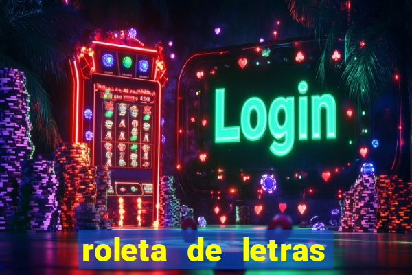 roleta de letras stop online